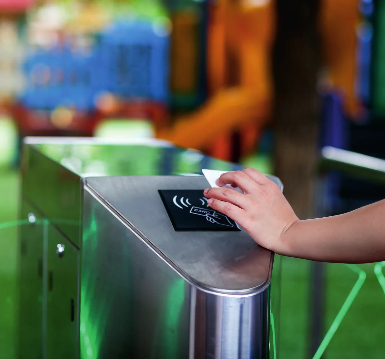 Biometric access control terminal