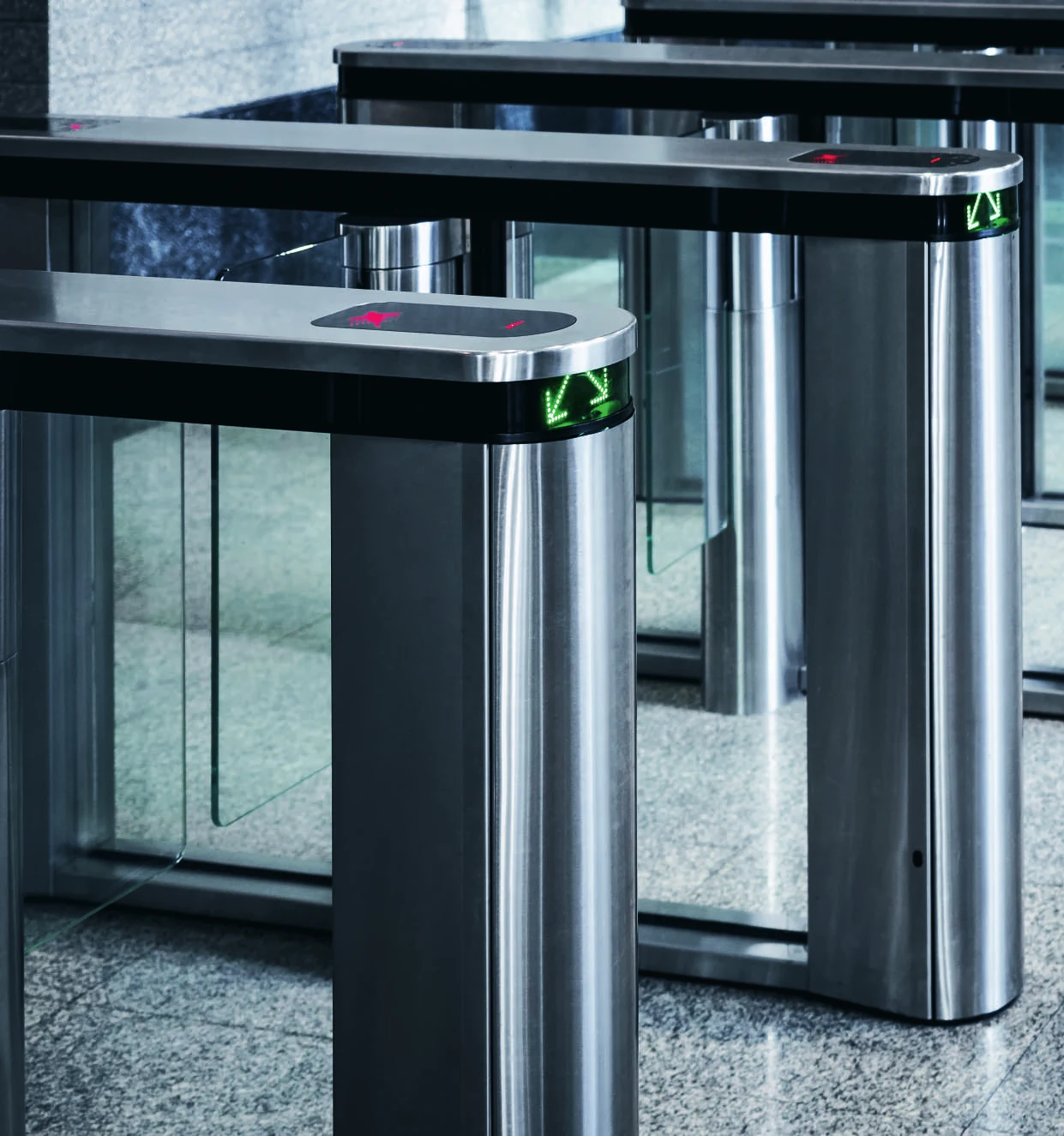 Modern swing barriers